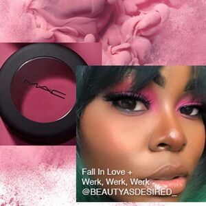 MAC Powderkiss Matte Velvet Eyeshadow in Werk Werk Werk